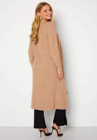Malena L/S knit long cardigan
