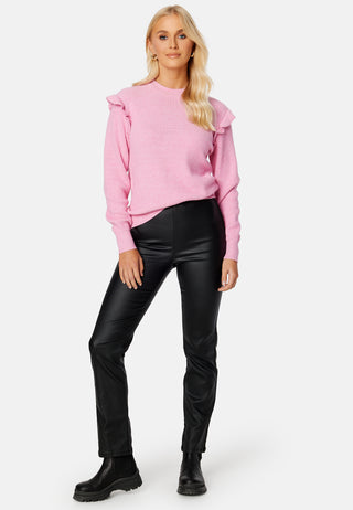 Malena L/S Ruffle Pullover