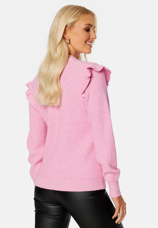 Malena L/S Ruffle Pullover