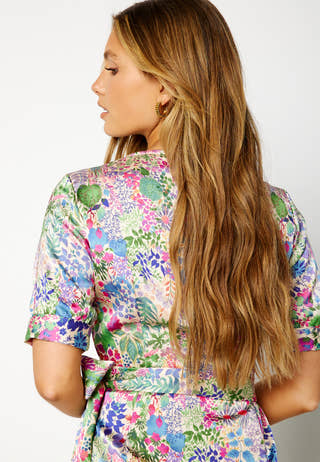 Marika 2/4 Wrap Dress