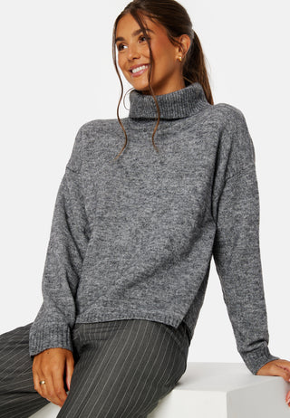 Minna L/S Rollneck Knit Pullover