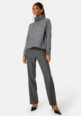 Minna L/S Rollneck Knit Pullover