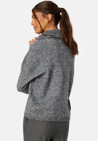 Minna L/S Rollneck Knit Pullover