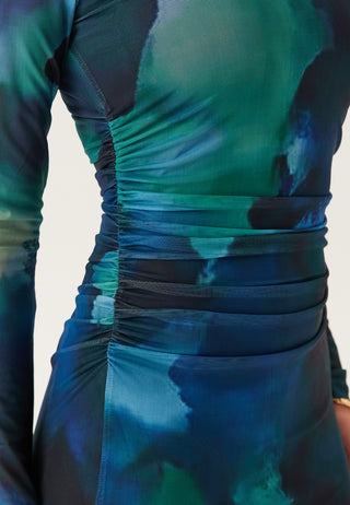 Objaila L/S RE LONG DRESS  RE