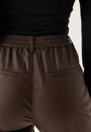 Objbelle Lisa Coated Pant Noos