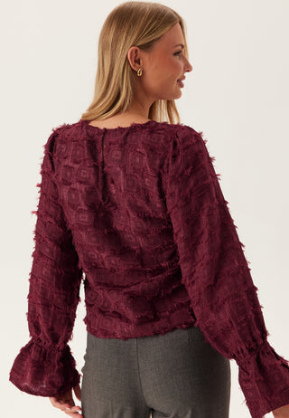 Objdaria Re L/S O-NECK TOP  O-