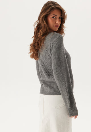 Objditte Re L/S KNIT PULLOVER