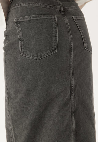 Objellen Midi Denim Skirt