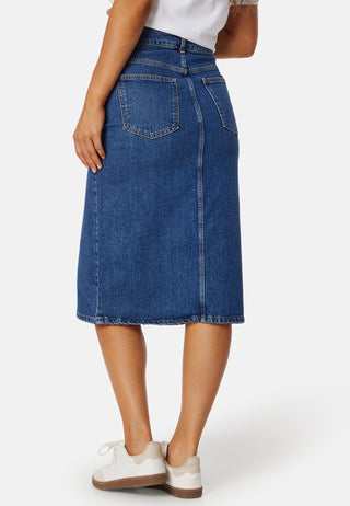 Objellen Midi Denim Skirt