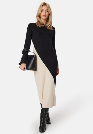 Objester Block Knit Dress