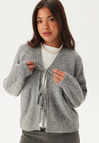 Objflora Re L/S KNIT CARDIGAN