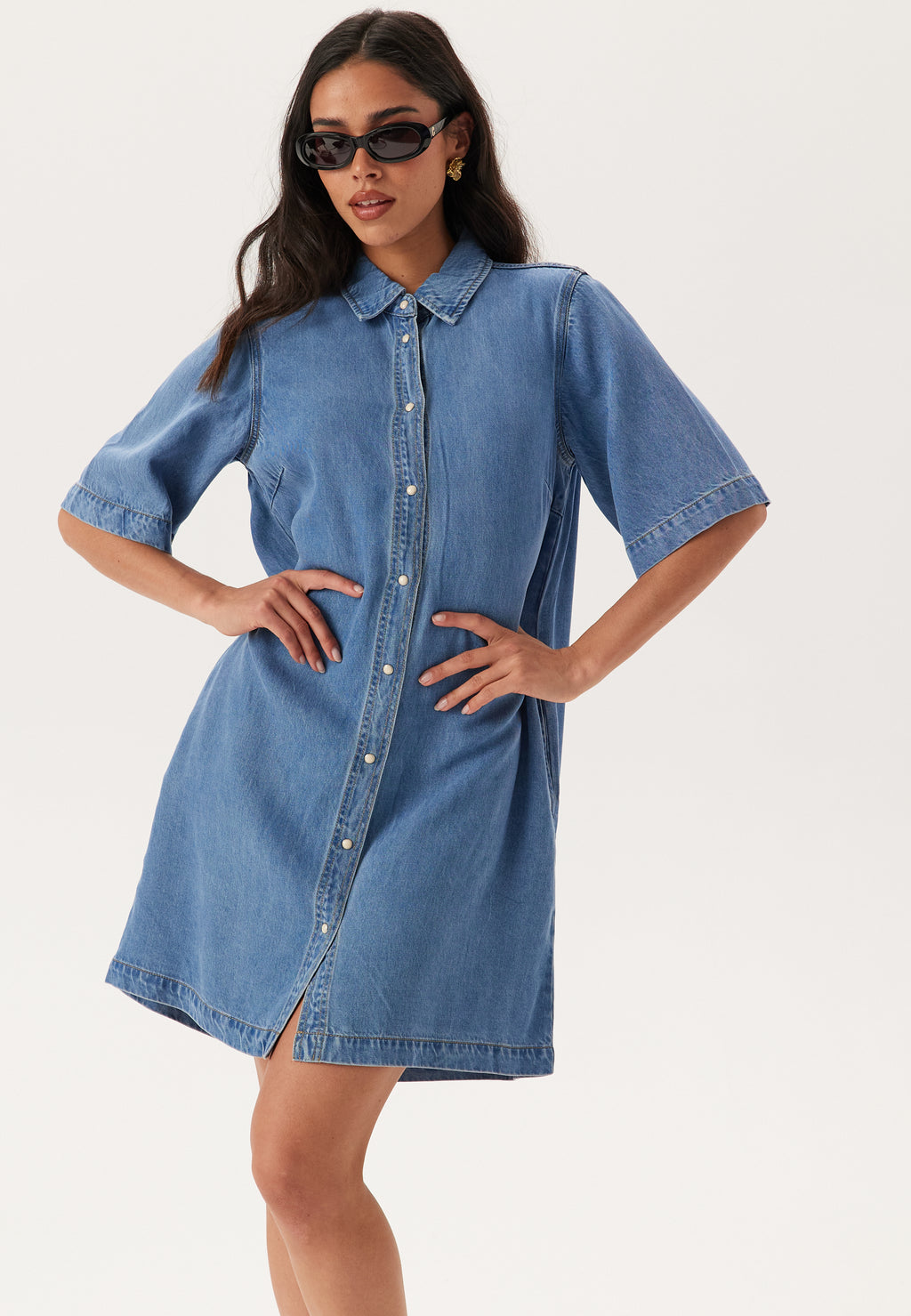 Object collectors item – Objframe 2/4 RE DENIM DRESS R – campaign-outlet – Blue