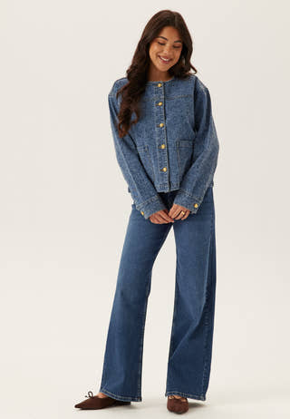 Objfrida L/S RE DENIM JACKET