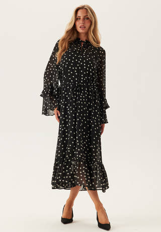 Objgina L/S RE LONG DRESS RE L