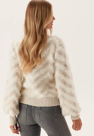 Objhollow L/S RE KNIT PULLOVER