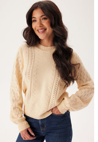 Objinge L/S RE O-NECK KNIT  RE