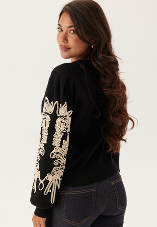 Objjoana L/S KNIT PULLOVER