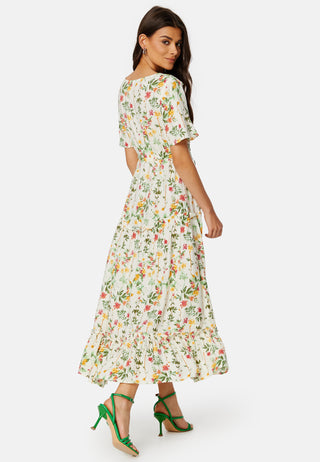 Objlorena S/S Long Dress