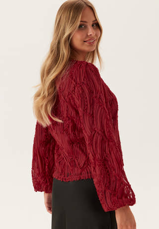 Objlucie L/S RE O-NECK TOP