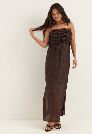 Objlyne S/L RE LONG DRESS