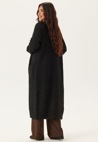 Objmilu Ls Lo Long Knit Cardig