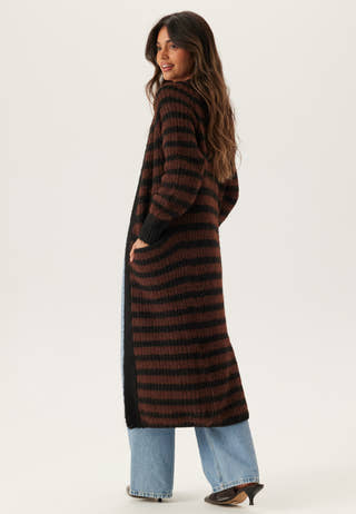 Objmilu Ls Lo Long Knit Cardig