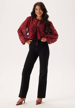 Objrose L/S Re Top