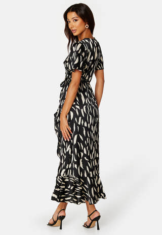Papaya S/S Wrap Dress