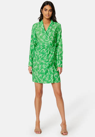 Rio L/S Wrap Dress