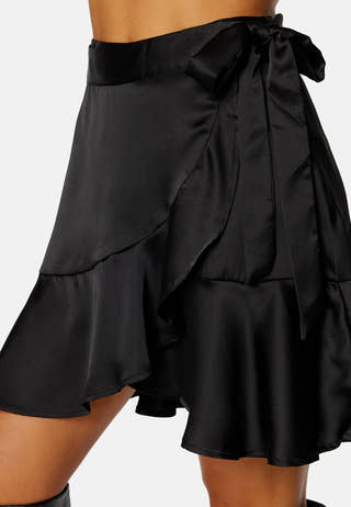 Sateen MW Mini Skirt