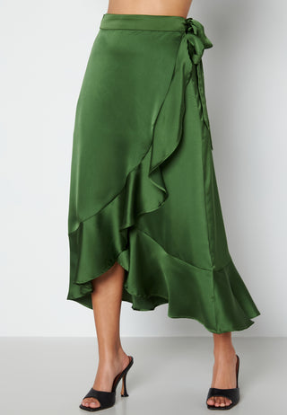Sateen Wrap Skirt Fair
