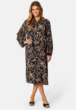 Tiana Baloon Shirt Dress