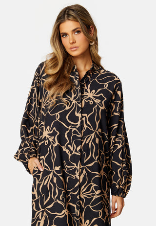 Tiana Baloon Shirt Dress