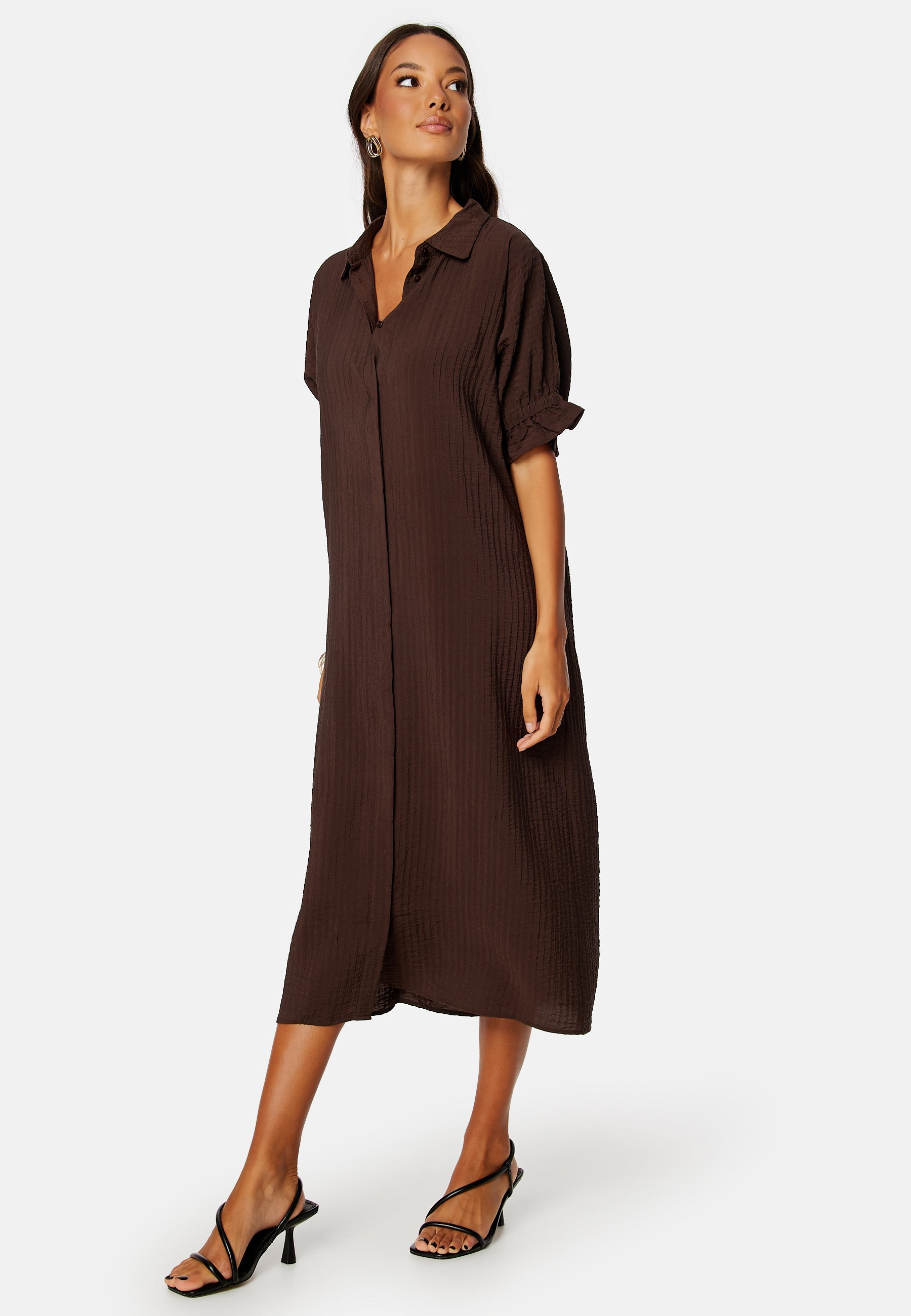 tiana brown dress Tiana B. Womens Brown Scoop Neck Animal Print Knee Length Jersey Dress Size XL