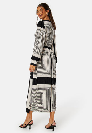 Tobina L/S Wrap Dress
