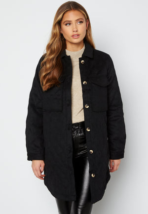 Vera owen long quilt jacket