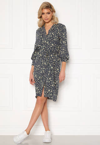 Fiona L/S Short Dress