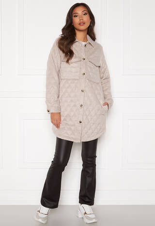 Vera owen long quilt jacket