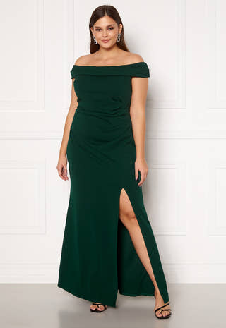 Off Shoulder Maxi Curve Dress