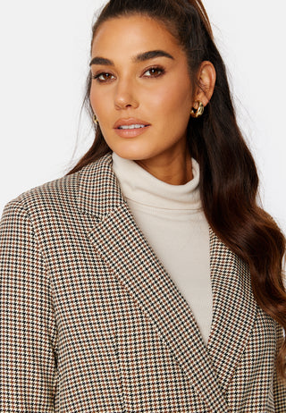 Adison L/S Check Blazer TLR