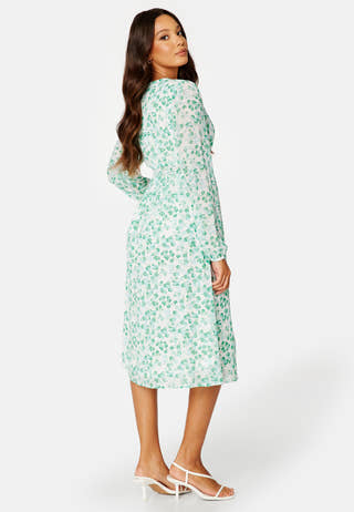 Amanda L/S Midi Dress