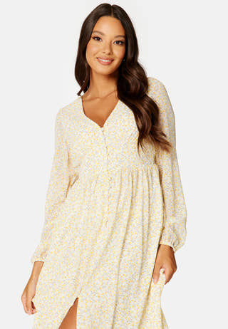 Amanda L/S Midi Dress