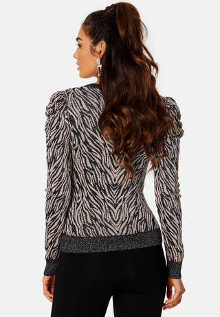 Amelia L/S Animal Pullover