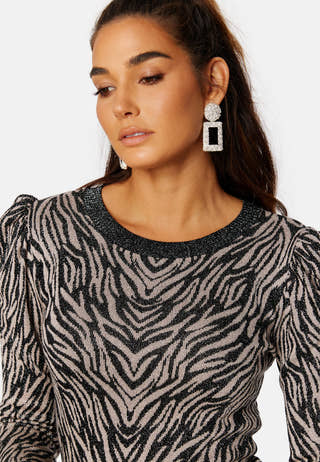 Amelia L/S Animal Pullover