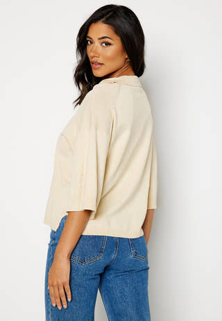 Bella S/S Polo Pullover Knit