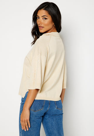 Bella S/S Polo Pullover Knit