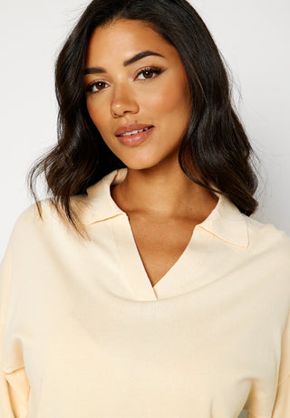 Bella S/S Polo Pullover Knit