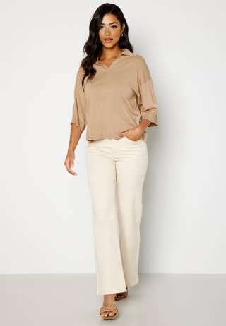 Bella S/S Polo Pullover Knit