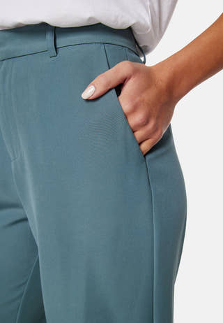 Berry High Waist Wide Pant