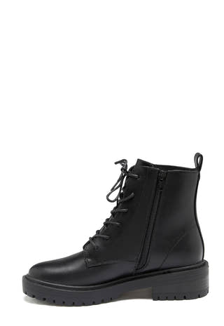 Bold Lace Up Boot